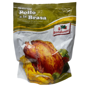 2 banderas aderezo pollo a la brasa 300g / 2 flags rotisserie chicken dressing 300g