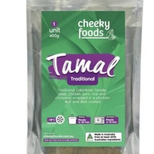 meat colombian tamal cheeky foods 400g