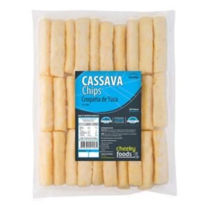cassava chips cheeky foods 1kg/ yuca frita